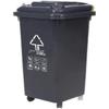 Supercloud Heavy-Duty Outdoor Plastic Trash Can