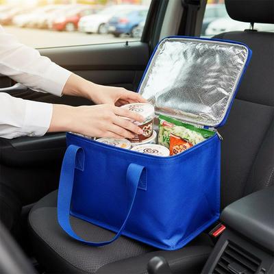 Tragbarer Lunch-Kühler Bier-Liefertasche Faltbare Isolierung Picknick-Eisbeutel Lebensmittel-Tasche Thermotasche Getränke-Träger Isolierte Taschen