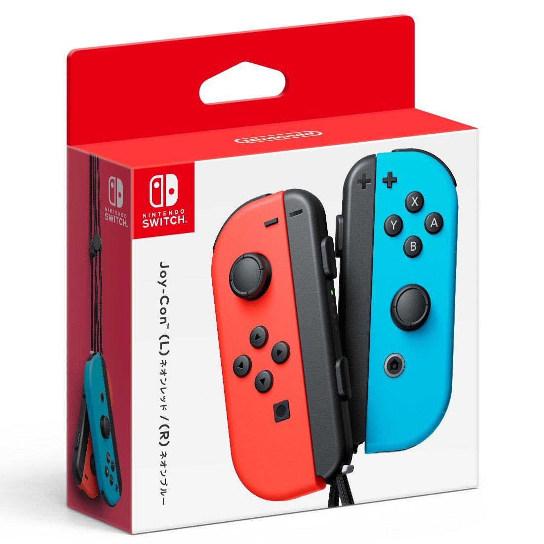 

Refurbished Nintendo Joy-Con (L) Neon Red / (R) Neon Blue (HAC-A-JAEAA)