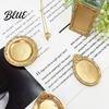 Resin Jewelry Tray Wear-Resistant Desktop European Pattern Embossed with Vintage Golden Gloss Organizer Decorative Gilded Finish for Candles