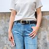 Genuine Leather Belt for Women  Brass Pin Buckle for Women  Simple and Fashionable Versatile Business Head Layer Cowhide Belt High End Feeling