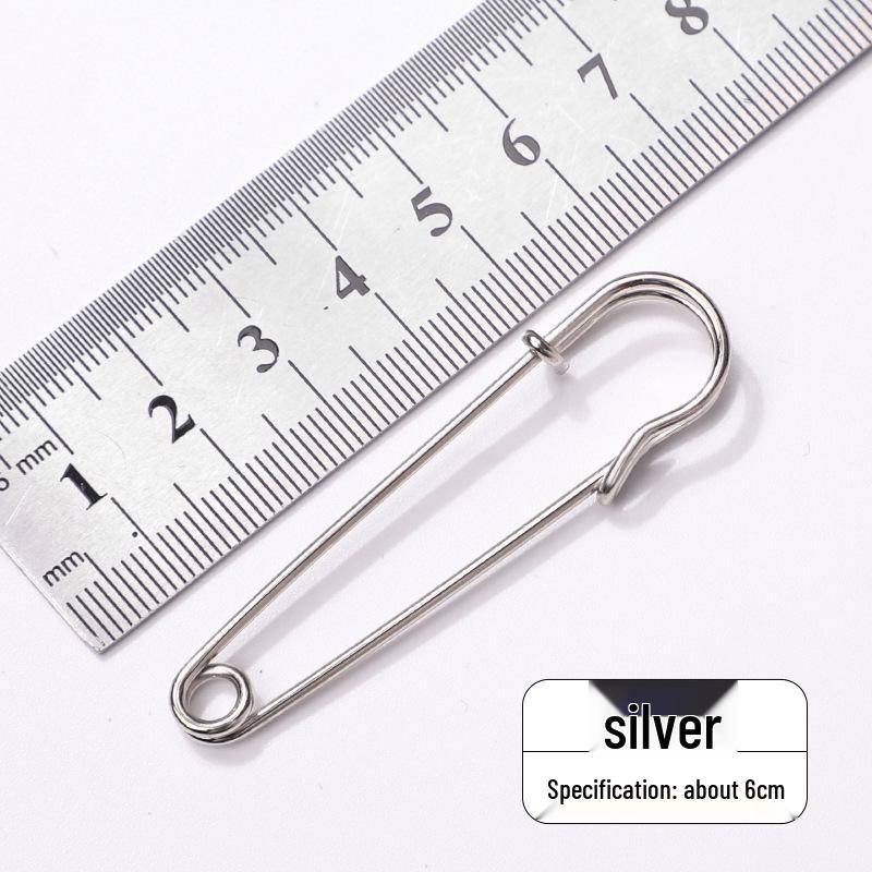 Große Sicherheitsnadel Schal Pullover Schnalle Brosche - Handgemachtes DIY Schmuckzubehör