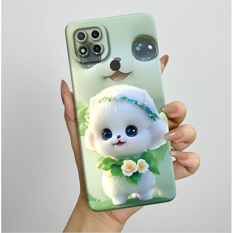 Phone Cases For Xiaomi Redmi 9C NFC 10A Fashion Butterfly Flowers Soft Silicone Back Cover For Redmi 9C Shockproof Coques Fundas