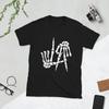 LA Los Angeles Cool Funny Stylish Skeleton Hand Sign Short-Sleeve Unisex T-Shirt