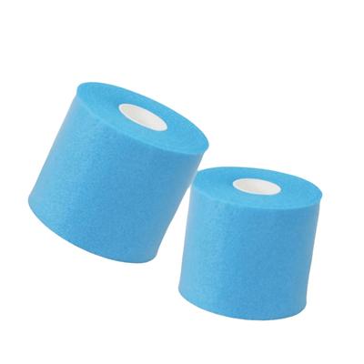 2PCS Elastic Athletic Tape Breathable Underwrap Tape Flexible Foam Underwrap Racket Handle