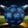 1 Stück Blaue Rose Fantasy Größe 5 Fußball Professioneller Match Trainingsfußball Indoor & Outdoor Sportball Trainingsball Leicht Langlebig y85