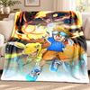 Digimon blanket Flannel Blanket Soft Cozy Plush Throw for Sofa Bed Lightweight Home Decoration Outdoor camping