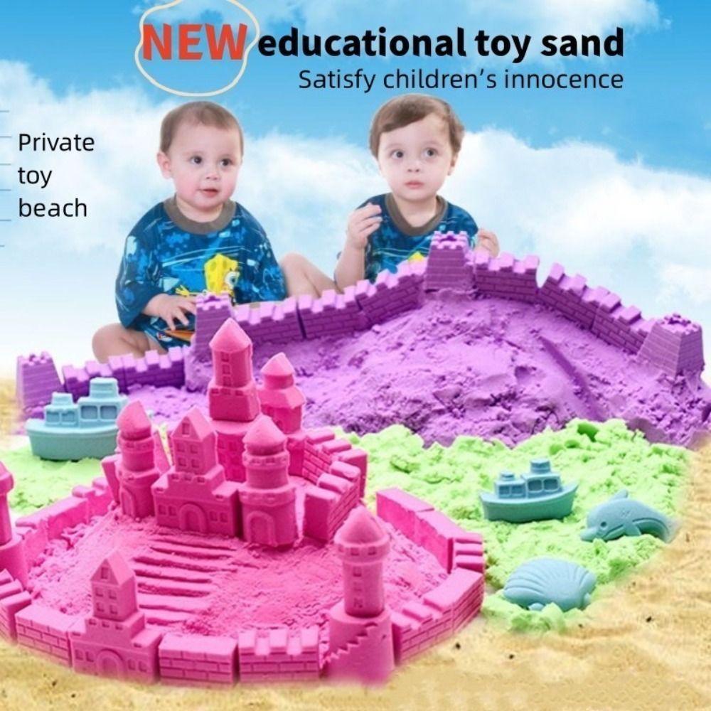 Cotton Texture Space Sand Slowly Flowing Cloud Sand Montessori Sand Montessori Education