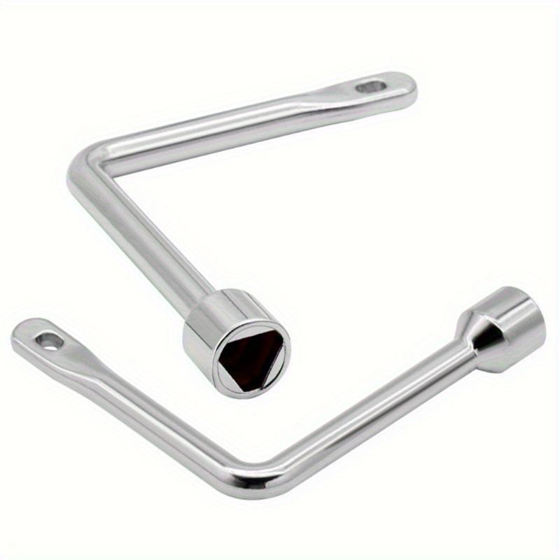 Chiave a Triangolo Interno Universale per Armadio Elettrico Multifunzione Ascensore Valvola Contatore Acqua Triangolo Interno Universale Ascensore
