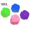 10 piezas de silicona rosa muffin galleta taza pastel hornear molde chocolate fabricante molde