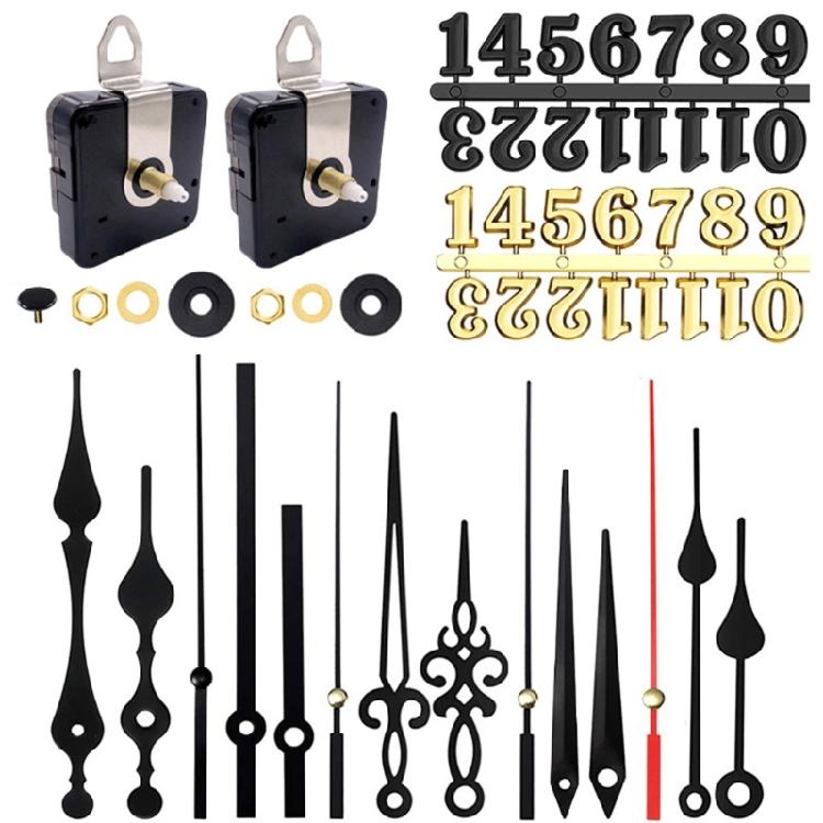 Clock Movements with Different Size Clock Hands Replacement DIY Repair Parts