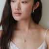 Silver Grape Simple Necklace JN054