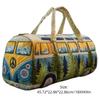 Adjustable Strap Quilted Duffle Bag Large Capacity Tote Bags Travel Duffel Bag 3D Quilting Craft Sports Gym Bag Camping Hiking