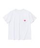 ROIDESROIS Heart Frame Logo Pocket Short Sleeve T-Shirt (White)