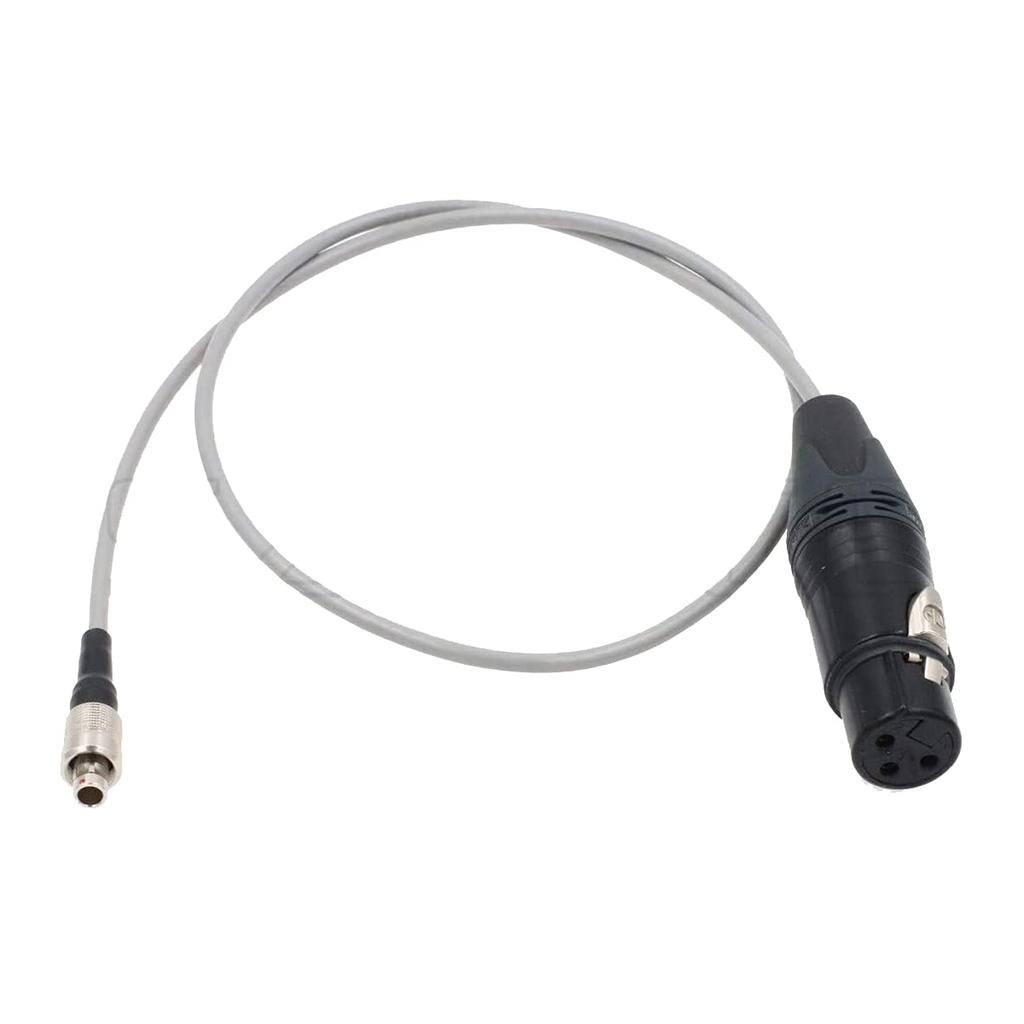 SZRMCC FVB.00.303 3-Pin Male to XLR 3-Pin Female Audio Cable for Zaxcom ZFR300 ZFR400SK2000 Transmitters