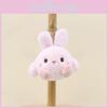 Cute Rabbit Plush Stuffed Animal With Pp Cotton Filling For Bag Accessories
