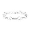 Bracelet - LUXENTER - Dimaran - Brilliant Zircon - Rhodium-plated Finish - Length 18 Cm