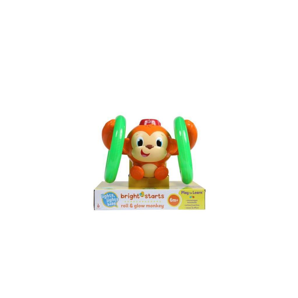 bright starts roll and glow monkey