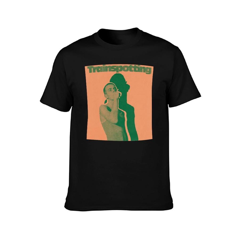 Trainspotting Halftone TShirt Plus Size Summer Short Sleeve TShirt