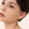 Westisland Oval One-Touch Earrings Yg_Wi5082425