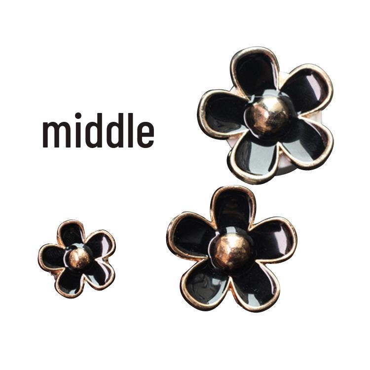 Women's Flower Car Interior Aromatherapy Vent Clip Set - 4 Pieces