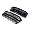 1Pair Black Left Right Front Hood Fog Light Lower Grill Grilles Cover For F30 F31 2011-2018 8XA807681B9B9