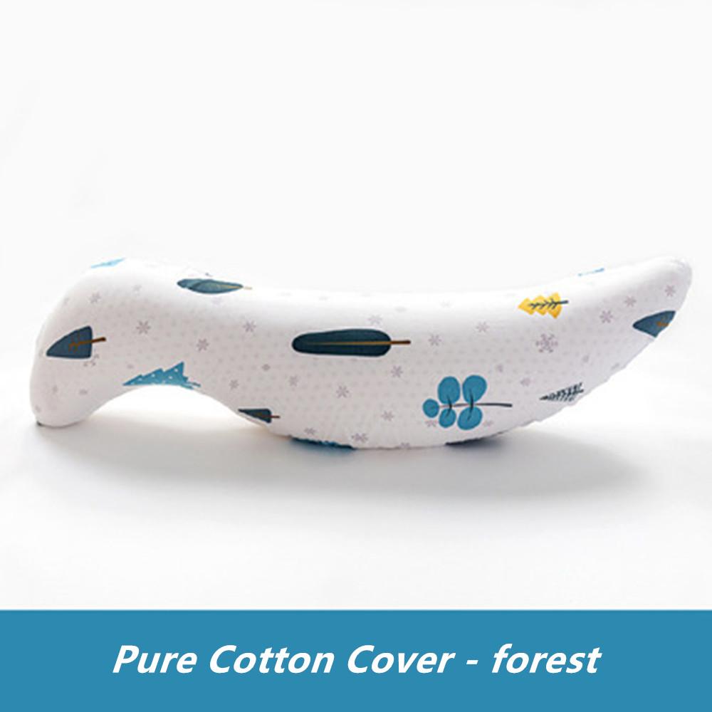 Boyfriend S-shaped Thailand Original Natural Latex Safety Pillow Memory Foam Pregnant Side Sleeping Leg Pillow Massage Pillows