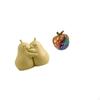 Hugging Pear Book Stand Ceramic Bookend Fine Workmanship Bookshelf Ornament Nordic Graffiti Statue