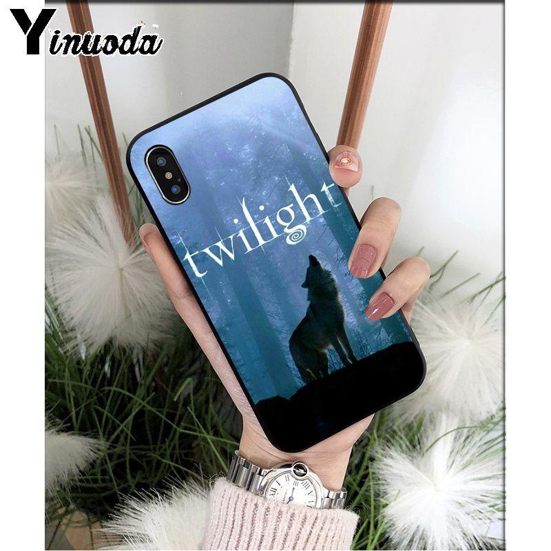 Yinuoda TV Twilight Isabella Edward Cullen Custodia Morbida in TPU per Telefono per iPhone X XS MAX 6 6S 7 7plus 8 8Plus 5 5S XR 11 11pro max