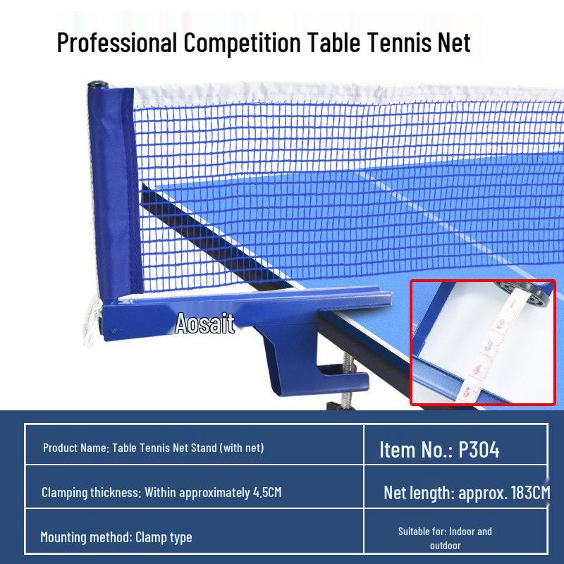Portable Table Tennis Net and Stand