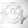 Smile Face Neon Sign, Wootfairy Led Neon Signs for Wall Decor, Dimmable Neon Light for Bedroom, Gaming Room, Kids Room, Bar Decoration, Yellow and