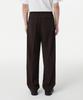 MUSINSA STANDARD Three-Puck Semi-Balloon Slacks [Dark Brown]