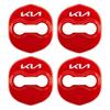 Car Door Lock Buckle Protection Cover Badge for New KIA Logo Borrego Forte K3 K5 Carens Sorento Auto Interior Accessories Xwgln00