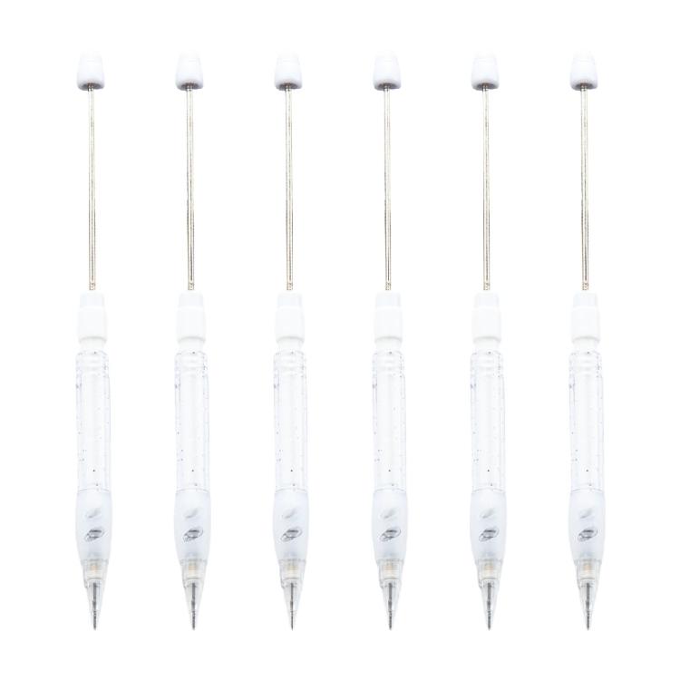 6Pcs Beadable Drawing Automatic Pencil Beadable Mechanical Pencils 0.5mm Mechanical Automatic Pencil For Adult Kid