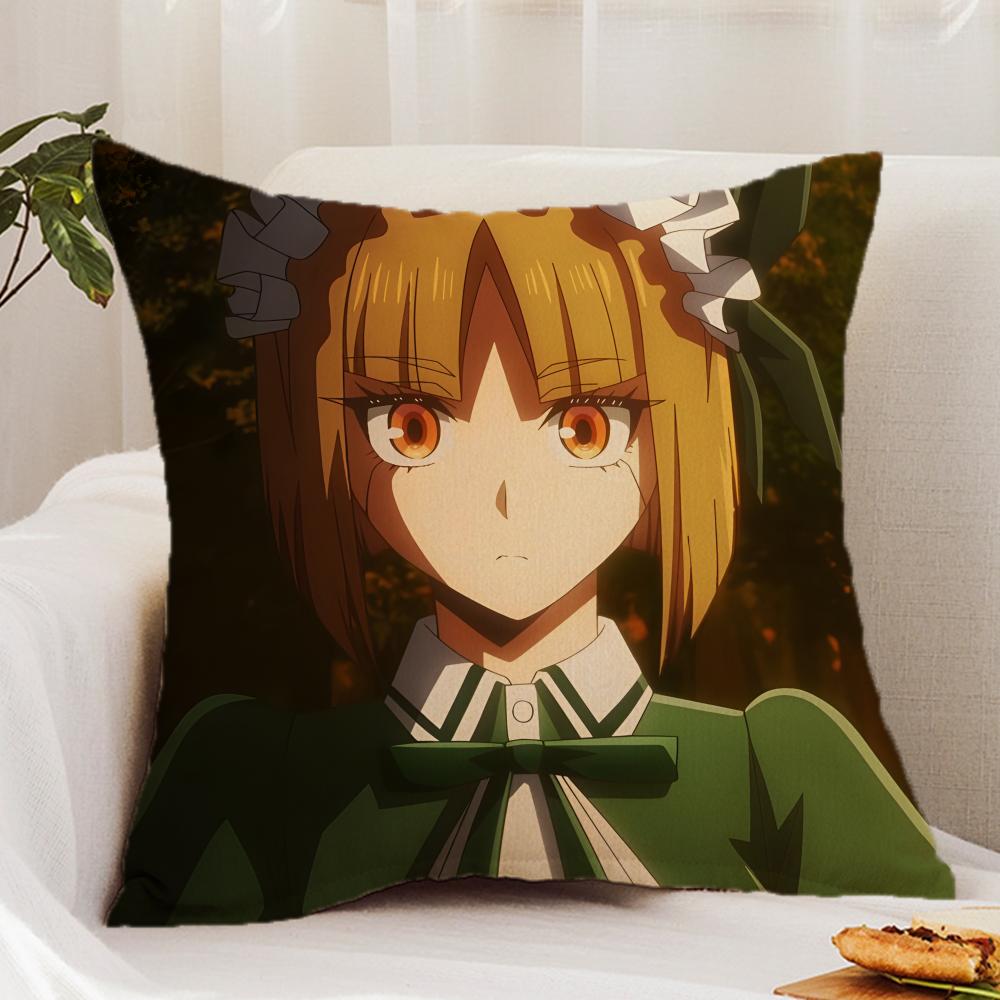 A W-Wild Last Boss A-Appeared! Anime Cushion Cover Premium Comfort Reversible Pillow Cover - Dual - Use Design for Home & Car