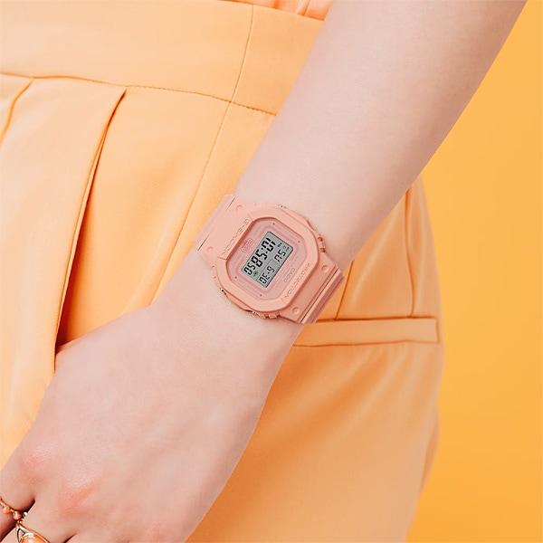 CASIO G-SHOCK GMD-S5600BA-4JF [G-SHOCK DW-5600 Smaller Thinner Model Pale Orange] Square Watch Pink