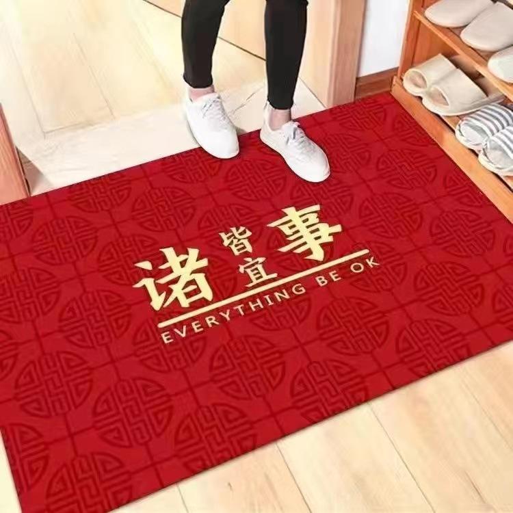 

В доме есть свадебный ковер для свадьбы, новый дом, дверь, крыльцо, коврик для ванной, кухни, кристальный бархат, мягкий и легко чистится Crystal Velvet 50 * 80cm