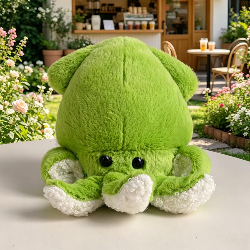 1Pc 10Cm Octopus Plush Pendant Stuffed Colorful Ocean Animal Cartoon Key Chain Decor Plushie For Bag Gift Child Accompanying
