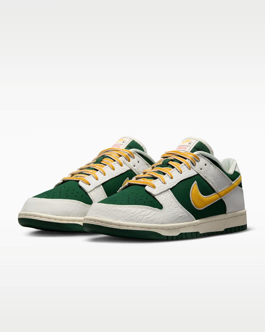 IM4413-100 Nike Dunk Low Varsity Pack  Sail/Fir  (Men s) 7