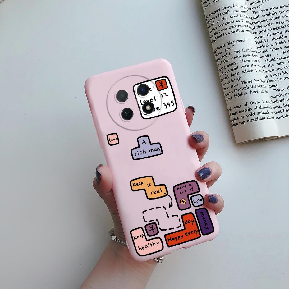 For Huawei Nova Y91 Case 2023 Cute Cat Cartoon Funda Soft Silicone Back Cover For Huawei NovaY91 Y 91 STG-LX1 STG-LX2 Phone Case