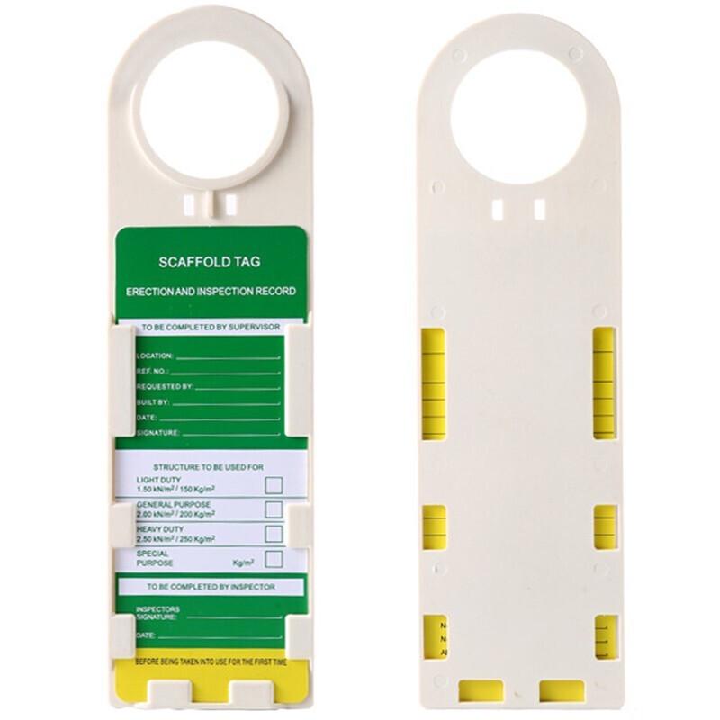Haisidick Scaffolding Safety Warning Tag Set