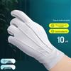 White Polyester Multi-Purpose Gloves (10 Pairs)