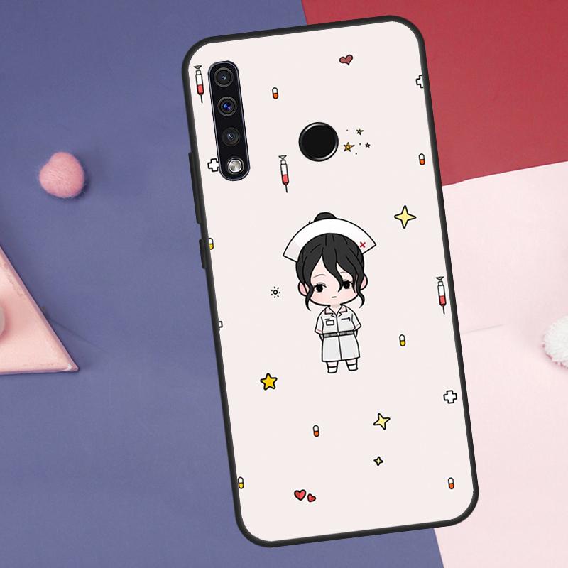 Nurse Medical Medicine Health Case For Huawei Nova 12s 12i 11i 8i 7i Y73 Y70 Y90 Y60 Y72 Y61 Y91 9 10 SE P40 Lite P30 Pro