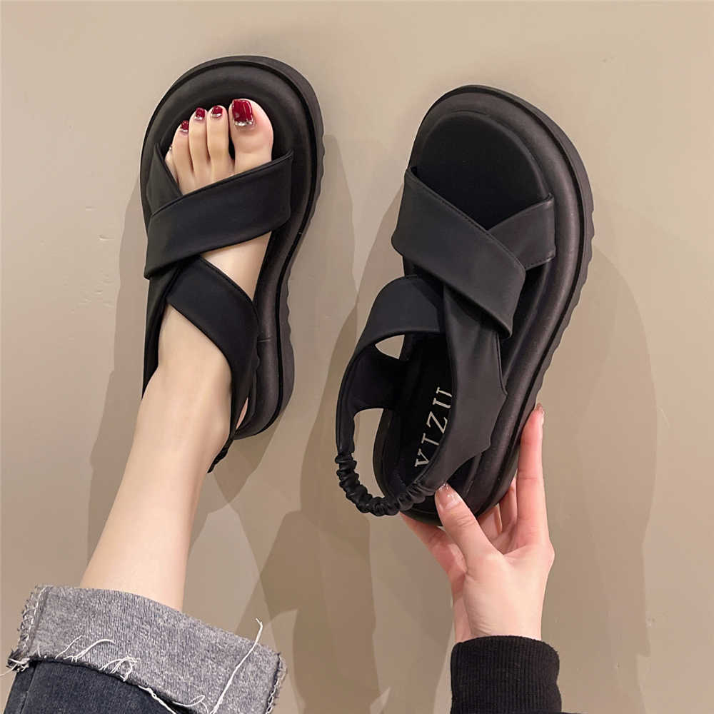 Fashion Open Toe Sling Back Women's Muler Barefoot Sandal Woman Shoes Mule Slippers Luxury Sneakers Sports Fit High-tech Classical