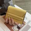Anti-magnetic card bag, women's leather, large capacity, multi-card position, new niche design, simple, fashionable and compact mini card bag.