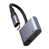 Adapter Audio 2W1 Joyroom Sy-L02 Lightning Do 2X Lightning (Czarny)