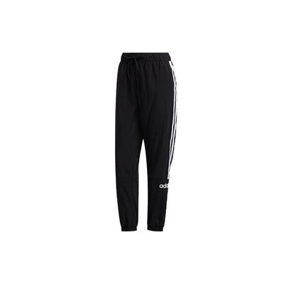 Neo Three Stripe Letter Print Sports Pants Women Pants Black FU1076