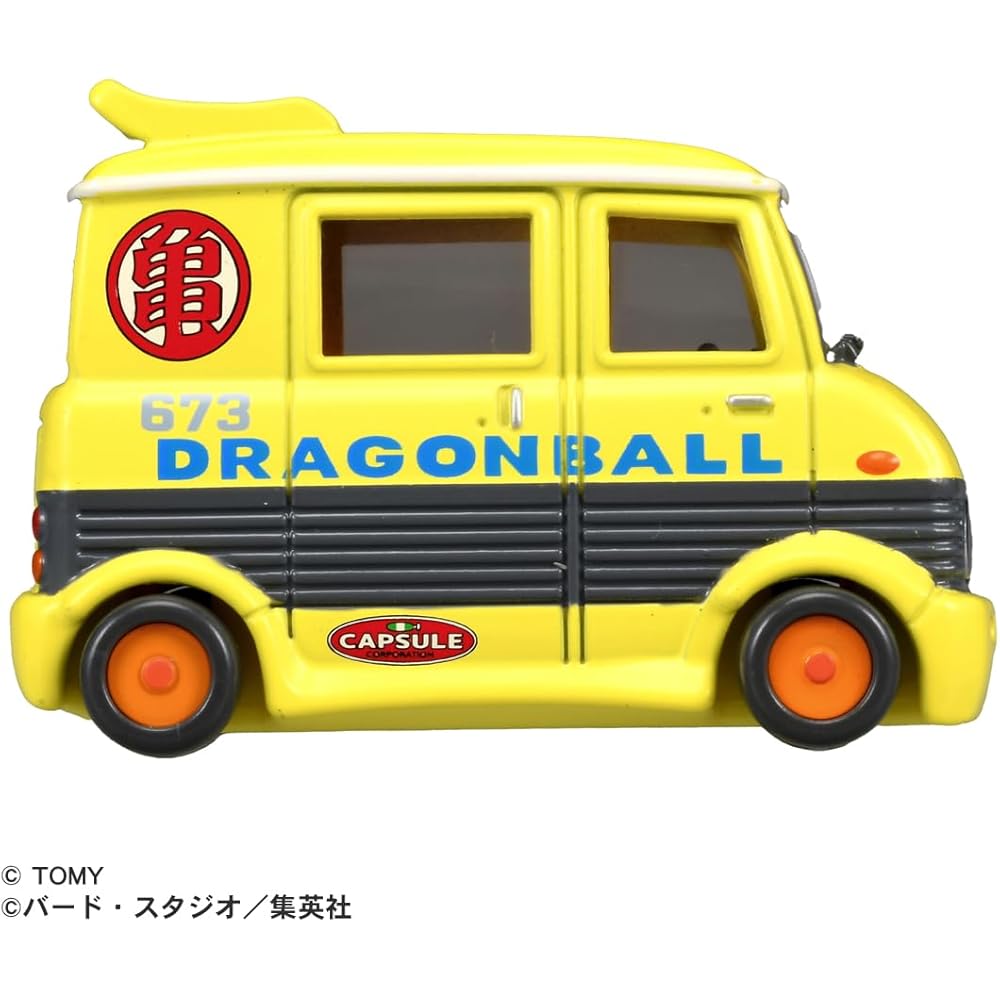 Takara Tomy Tomica Dream Tomica Dragon Ball Master Roshi Wagon Mini Car Toy for Ages 3 and Up
