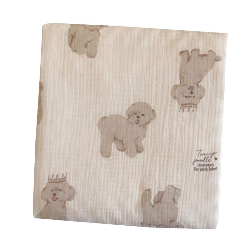 Baby Blanket for Soothing Relaxing Cotton Baby Comforter Calming Dotted Design Blanket for Newborns Cotton Swaddles Wrap