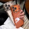 Luxury Bling Crystal Lens Film Phone Case for 11 12 13 14 15 16 17 ProMax Plus Air Clear Shockproof Silicone Bumper Cover